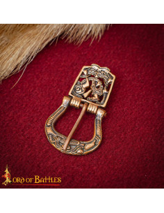 10th Century Viking Belt Buckle in Cast Bronze