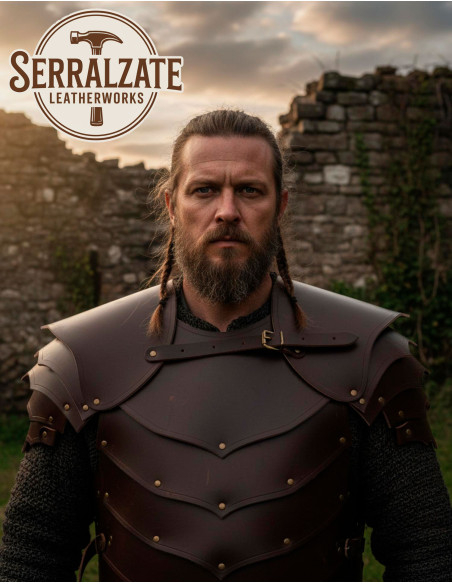 Viking Warrior Shoulder Pads in Dark...