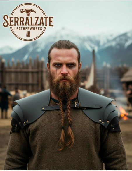 Viking Warrior Shoulder Pauldrons in...