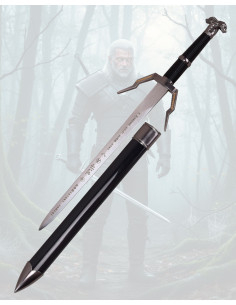 Miniature Sword of Geralt from The Witcher with Stand