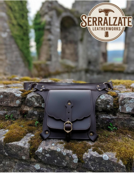 High Quality Brown Medieval Leather...