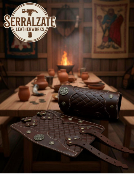 Brown Bertrand Leather Bracelets for...