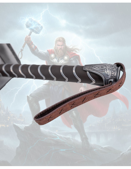 Thor's Hammer Steel Replica with Stand