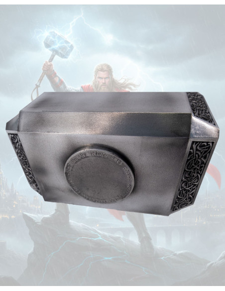 Thor's Hammer Steel Replica with Stand