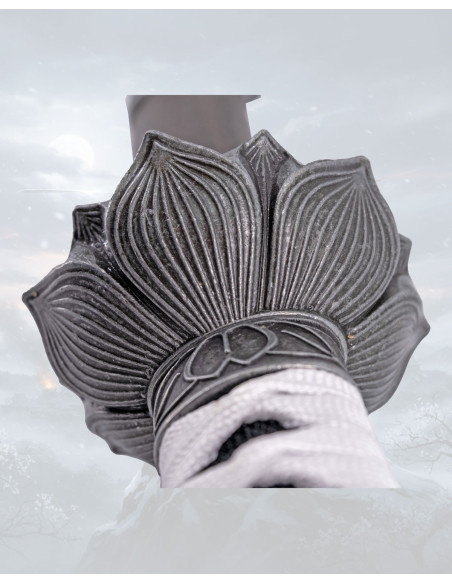 Sekiro Game Flower Tsuba Katana,...