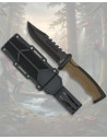Albainox Coyote Tactical Knife with Sheath