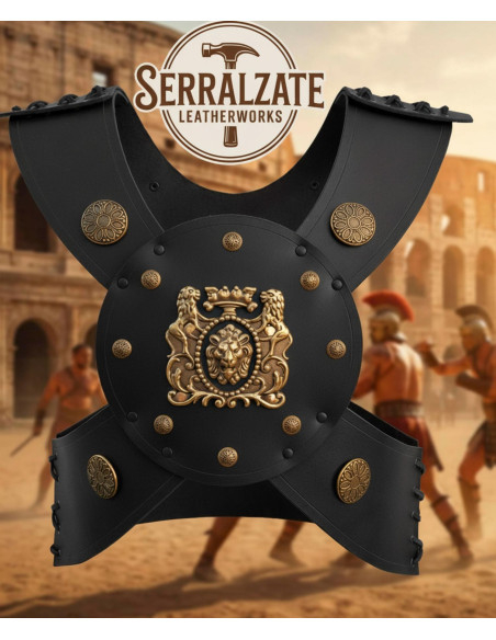 Adjustable Leather Gladiator Chest...