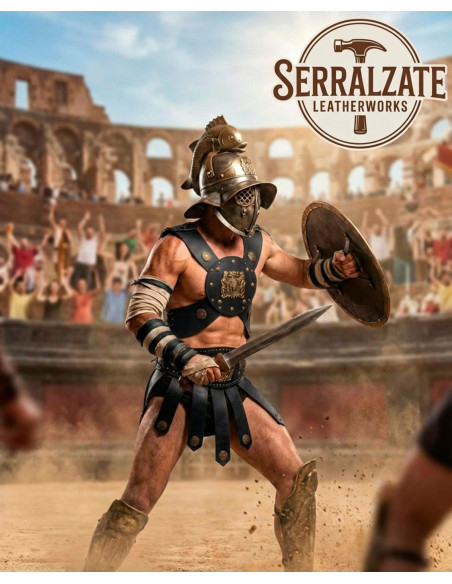 Adjustable Leather Gladiator Chest...