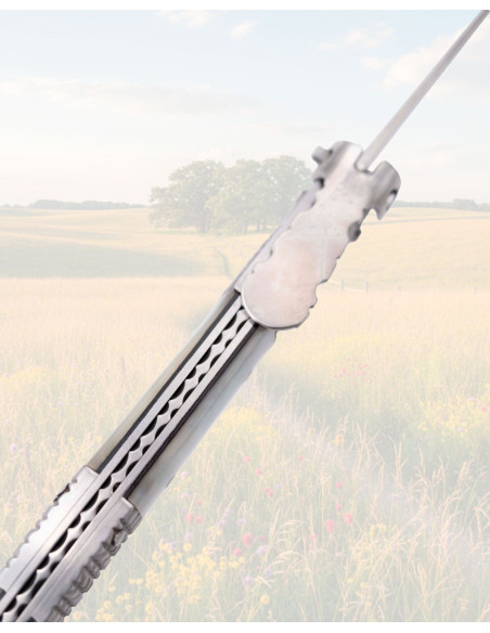 Pearl Silk Ratchet Knife 440 Steel...