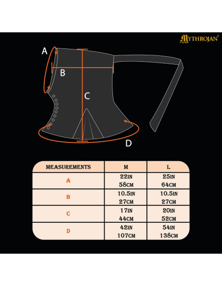 15th Century Wool Gugel with Buttons,...