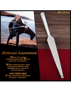 Viking Steel Spearhead, Blunt Tip 2