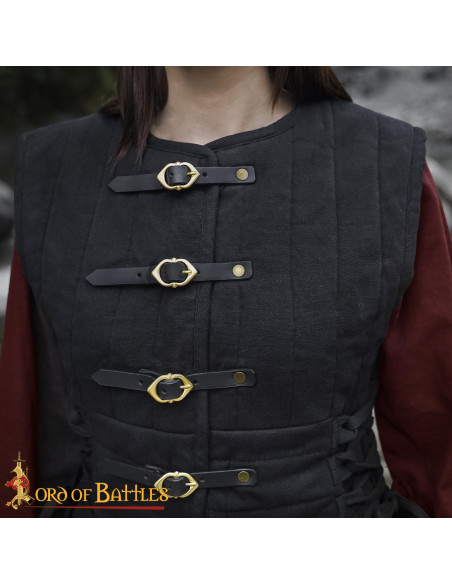 Sleeveless Medieval Gambeson for...