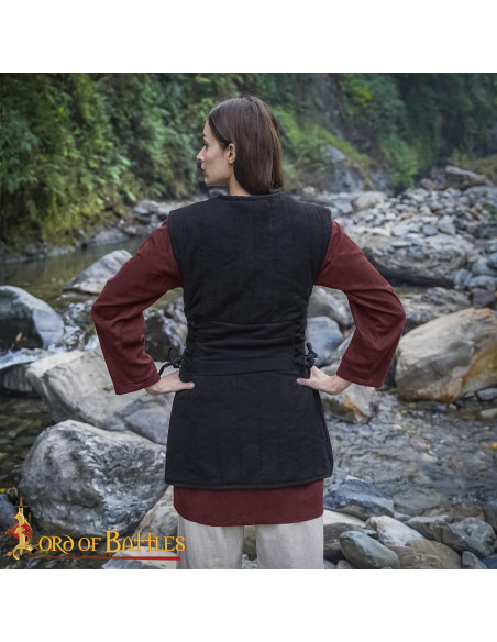 Sleeveless Medieval Gambeson for...