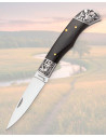 Albainox Stamina Black Pocket Knife 8cm
