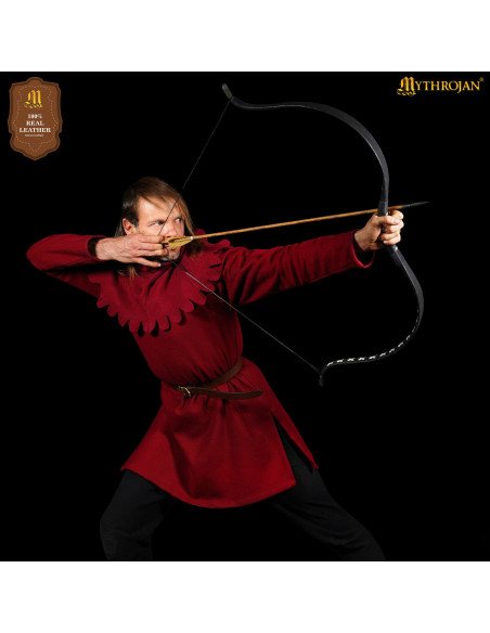 Renaissance Medieval Leather Belt, Brown