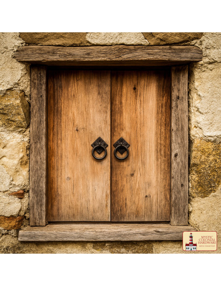 Rustic Cast Iron Handle for Furniture