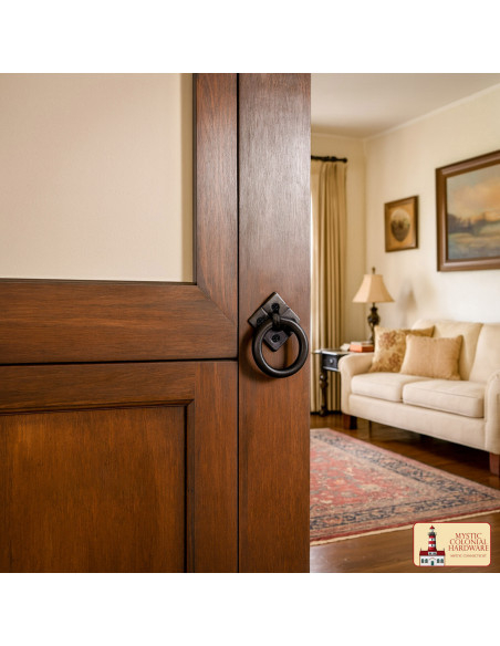 Rustic Cast Iron Handle for Furniture