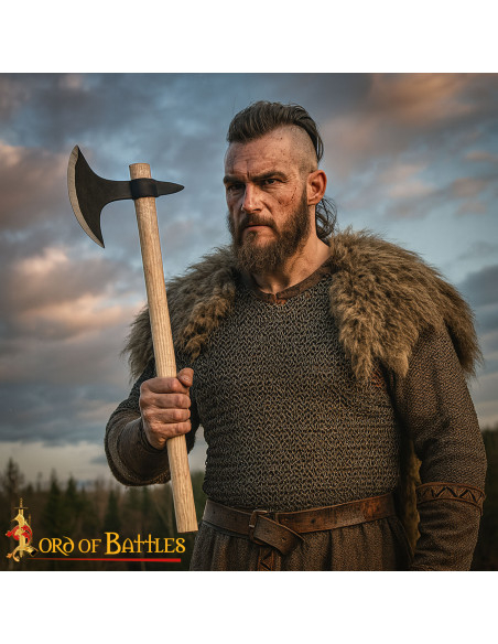 Hand-forged Viking Axe Carbon Steel