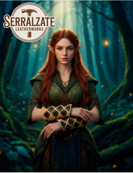 Fantasy Warrior Bracelets, Natural...