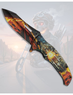 Albainox 3D Skull Highway Knife