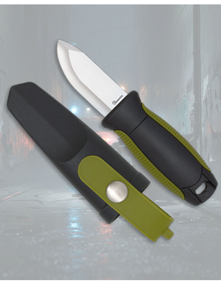 Albainox Tactical Knife Black-Green...