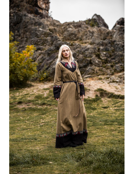 Viking Woman Dress Model Idun with...