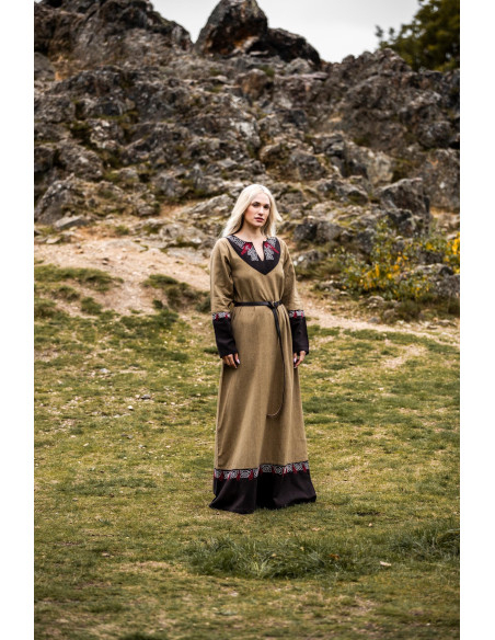Viking Woman Dress Model Idun with...