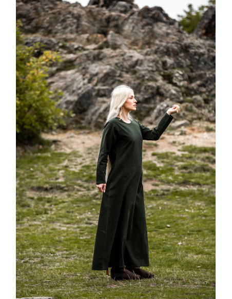 Medieval Dress Alvilda with Round...