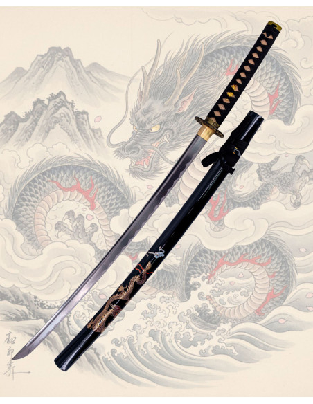 Functional Katana 1045 Steel with...