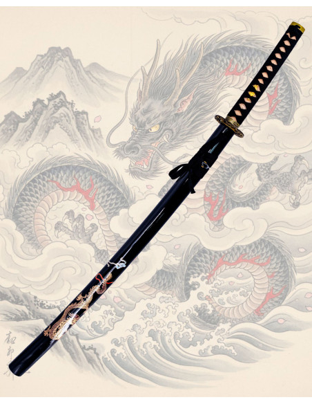 Functional Katana 1045 Steel with...