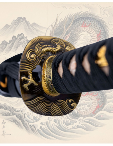 Functional Katana 1045 Steel with...