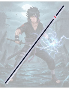 Sasuke Uchiha Decorative Katana from Naruto Non-Official... 2