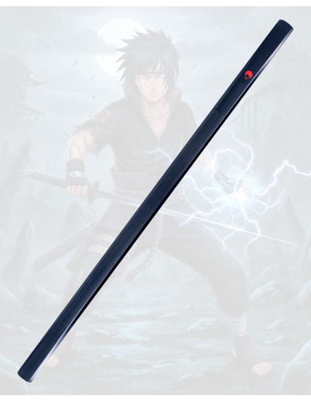 Black Decorative Katana Sasuke Uchiha...