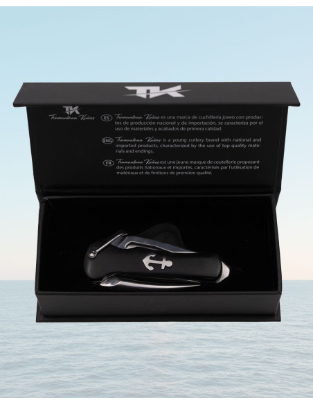 Tramuntana Bosun's Knife, Ebony Wood...