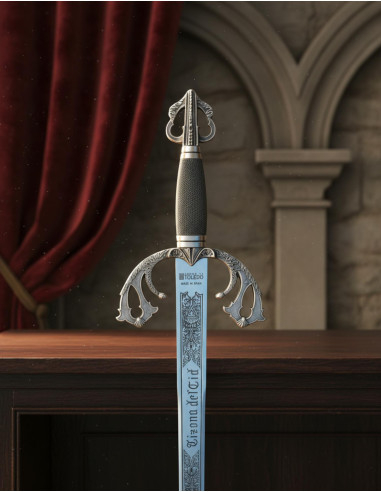 Tizona Cid sword, silver finish
 Size-Natural