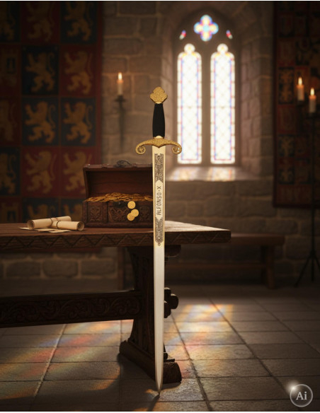 Alfonso X golden sword