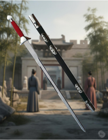 Jian sword with scabbard