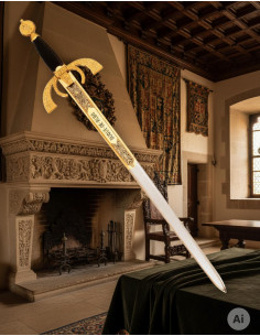 Duke of Alba Sword, gold 2