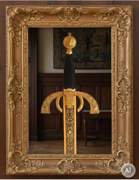 Duke of Alba Sword, gold