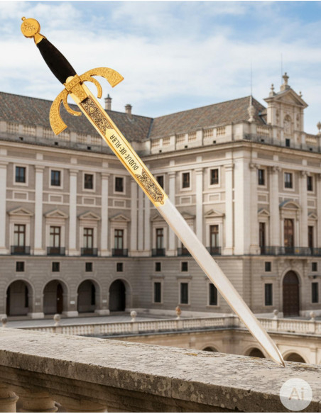 Duke of Alba Sword, gold