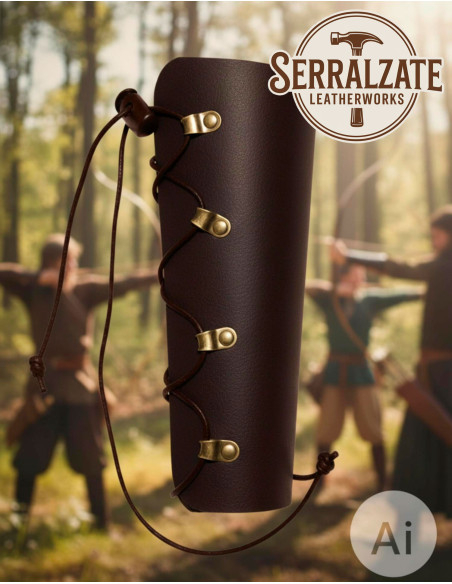 Adjustable Archery Bracer with Laces,...