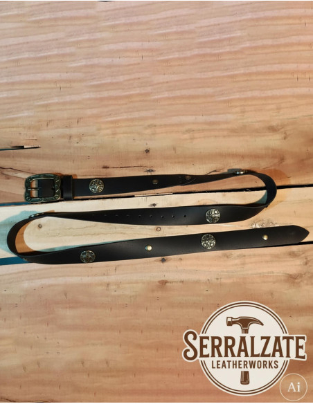 Northern Explorer Belt with Engraved...