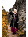 Birka Skadi Women's Viking Coat, Black