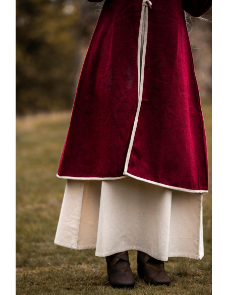 Birka Skadi Women's Viking Cloak, Red