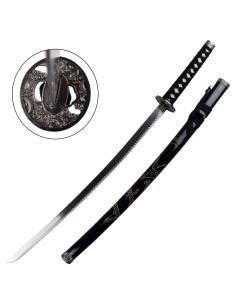 Decorative Katana Dragon with black cover (100 cm.) 2