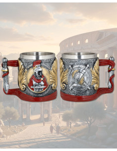 Medieval Resin Mug Roman Model (12 cm)