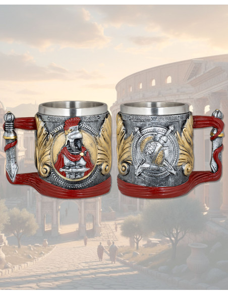 Medieval Resin Mug Roman Model (12 cm)