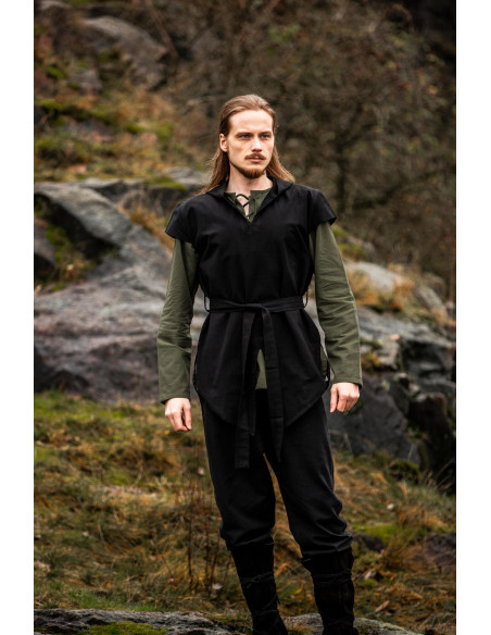 Medieval Archer Tunic Model Arais, Black