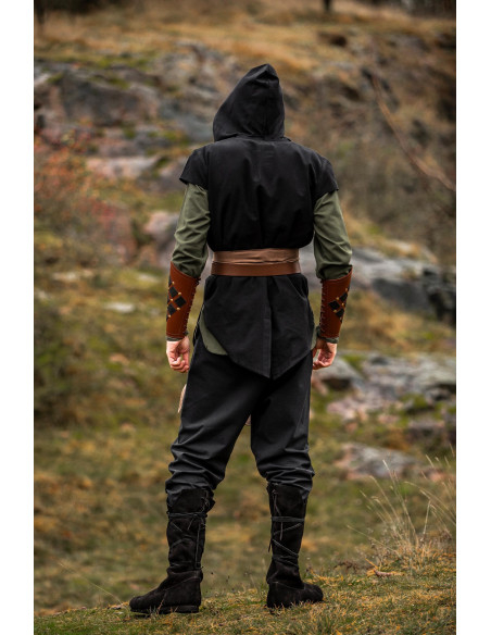 Medieval Archer Tunic Model Arais, Black