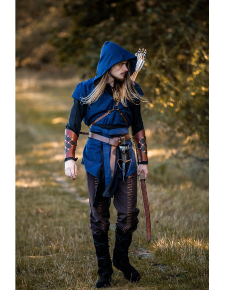 Arais Model Medieval Archer Tunic, Blue